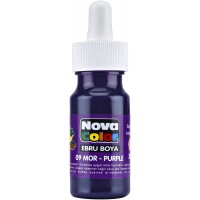 Ебру боя, лилава 30мл NOVA COLOR