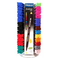 Тънкописец PENSAN Fineliner модел 6500, дебелина 0.4 мм.