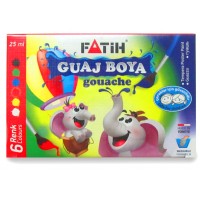Гваш боя FATIH GOUACHE 6 цвята