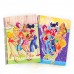 Тетрадка WINX, A5, 72 листа, спирала, картонена корица - Акварел | Канцеларски материали за офиса и училището